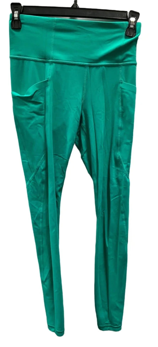 Athletic Leggings By Athleta In Green, Size: Xs
