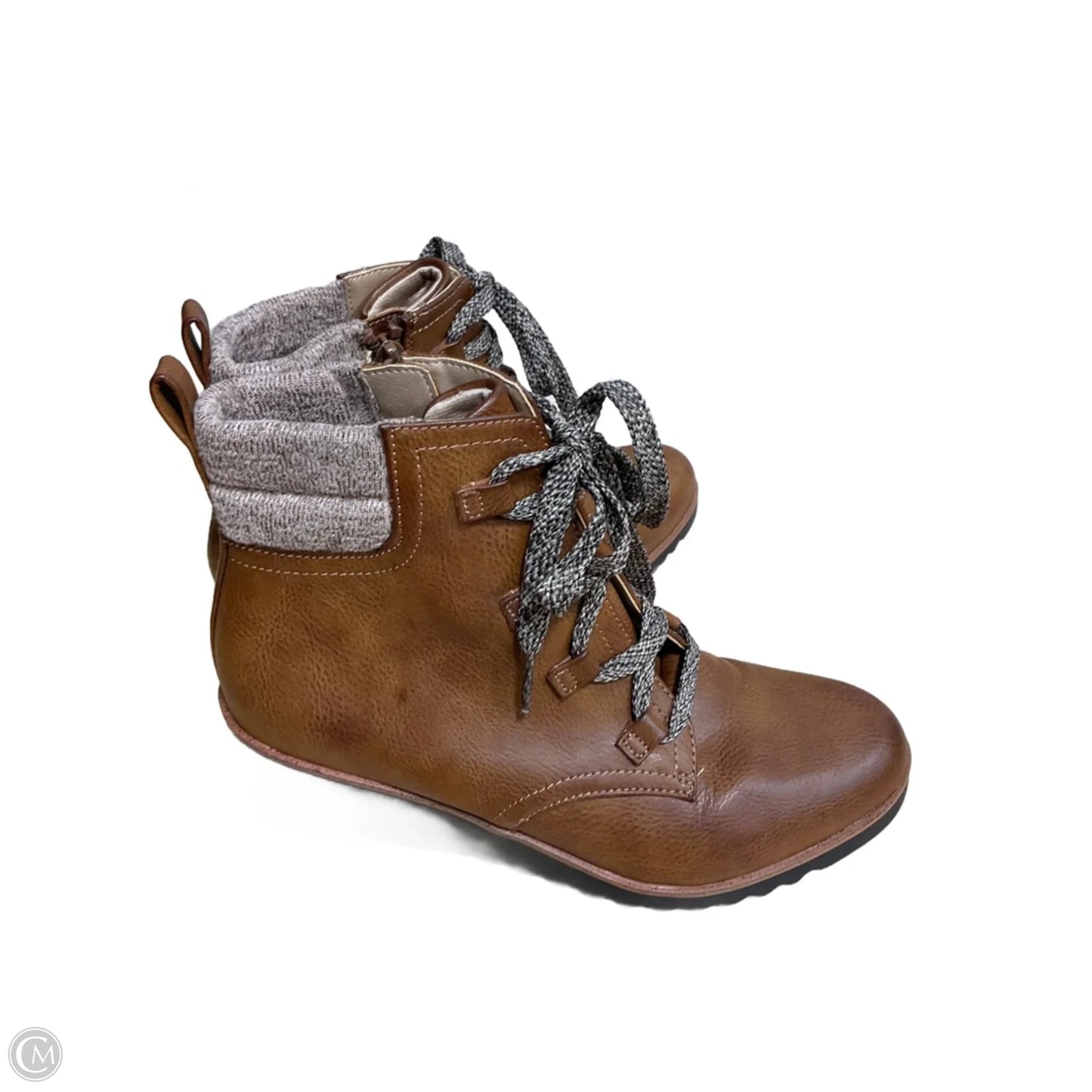 Boots Ankle Heels By Life Stride In Tan, Size: 7.5