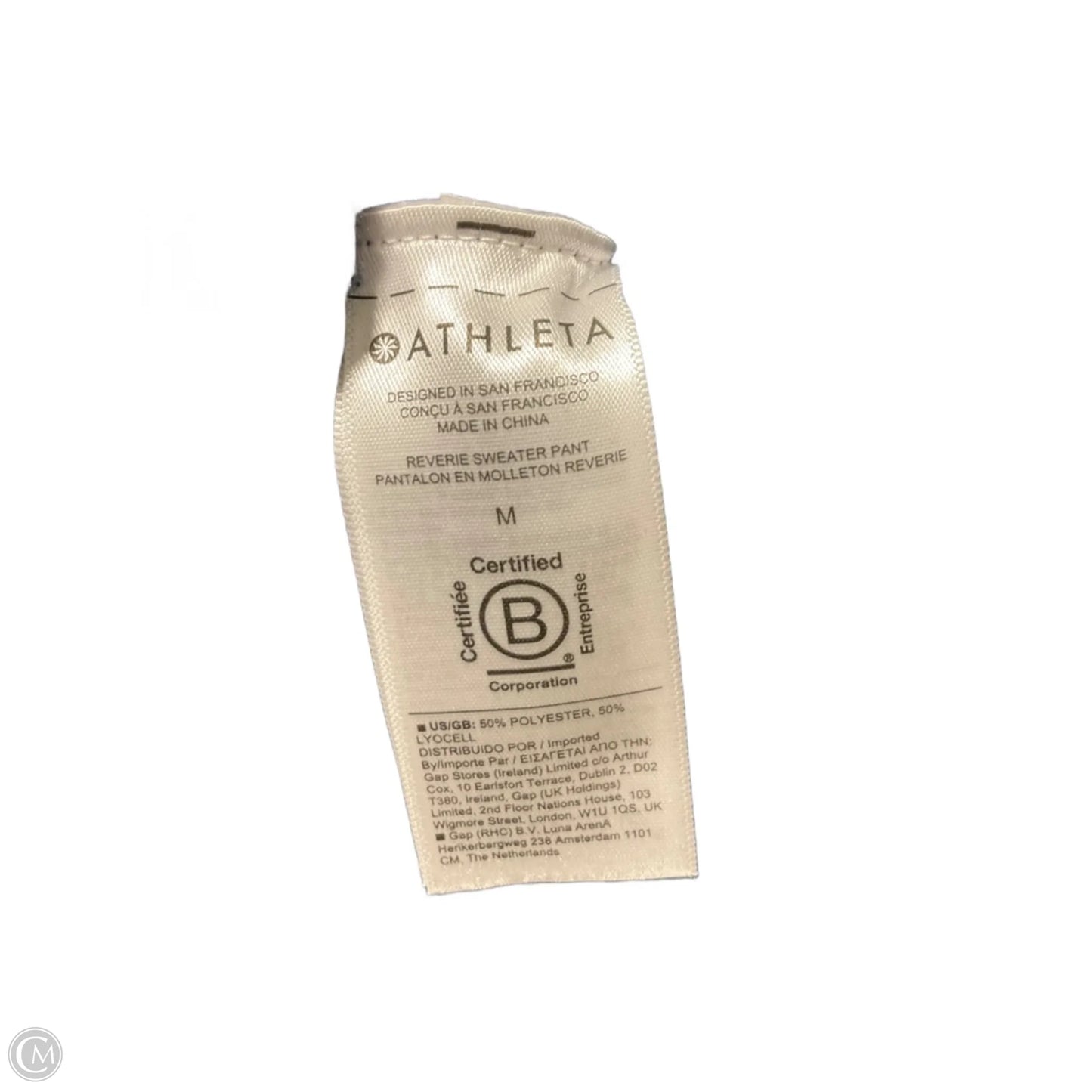 Athletic Pants By Athleta In Blue, Size: M