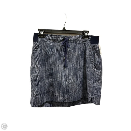 Athletic Skort By Athleta In Blue, Size: 8