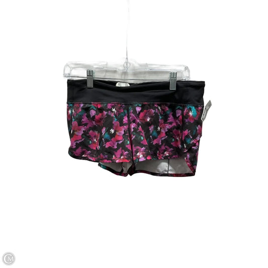 Athletic Shorts By Lululemon In Multi-colored, Size: 6
