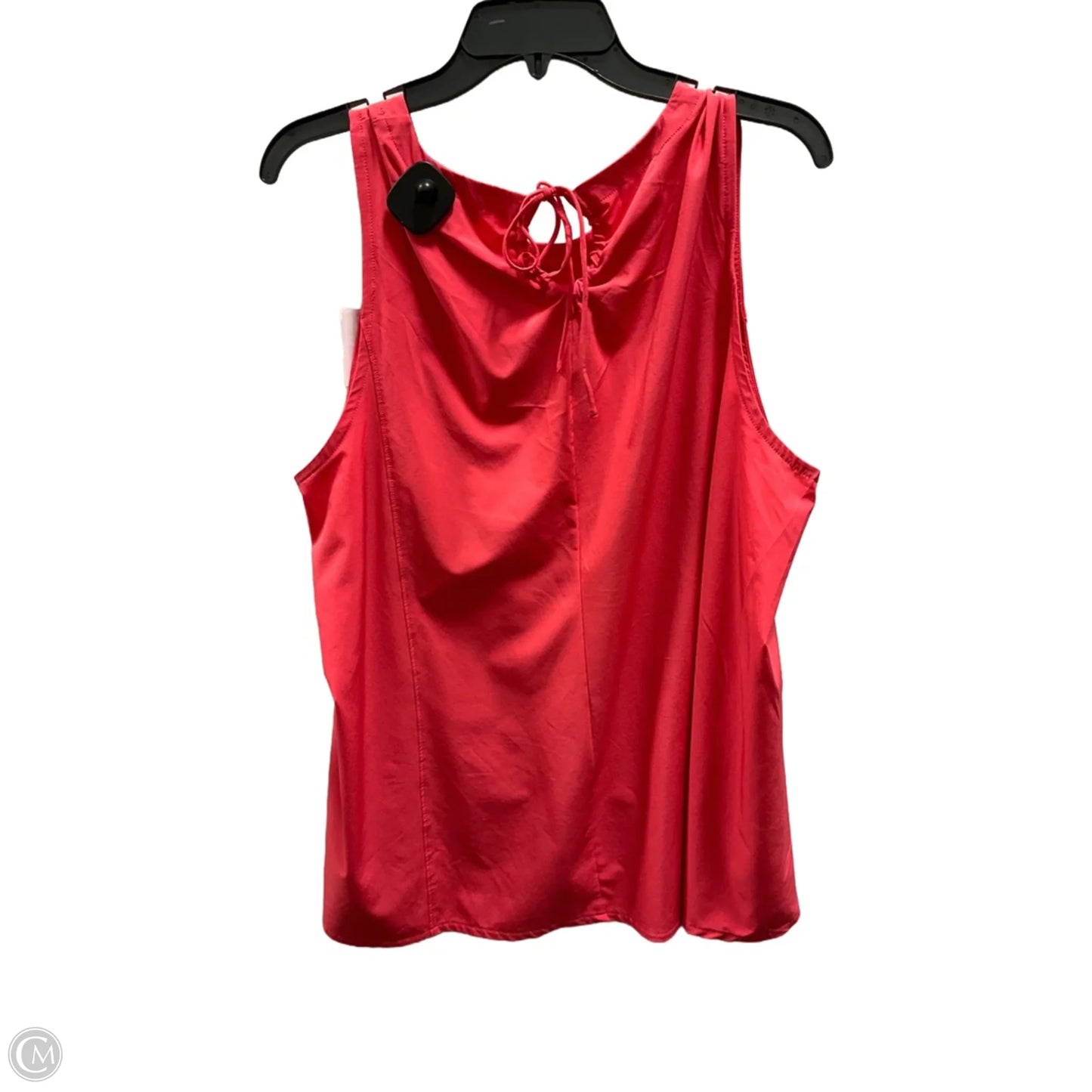 Top Sleeveless Basic By Talbots In Orange, Size: Xl