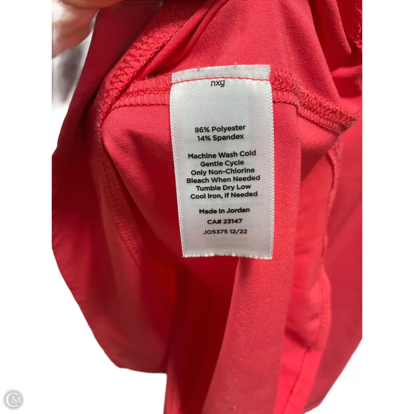 Top Sleeveless Basic By Talbots In Orange, Size: Xl