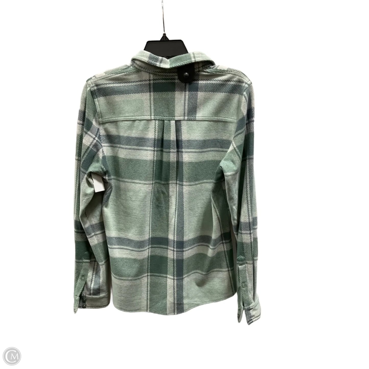 Jacket Shirt By Orvis In Green, Size: S
