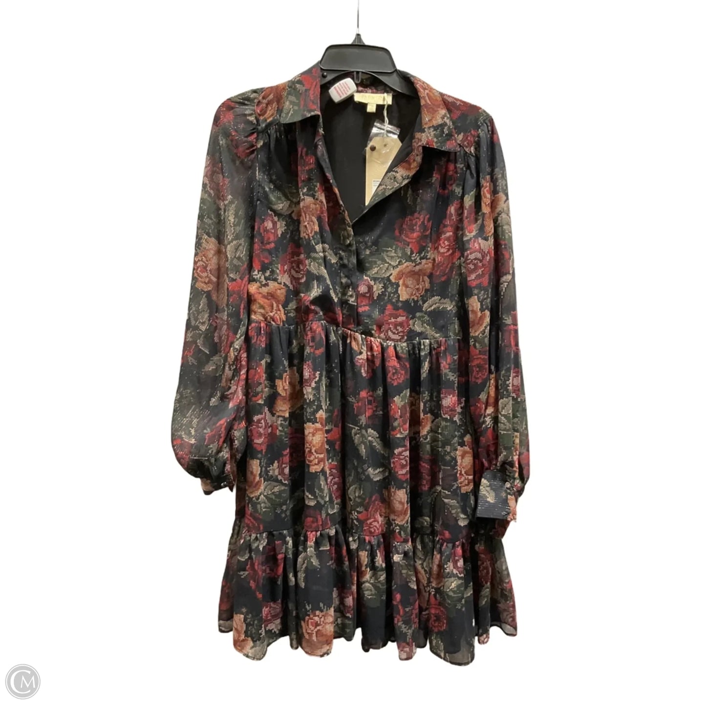 Dress Casual Short By Clothes Mentor In Floral Print, Size: S