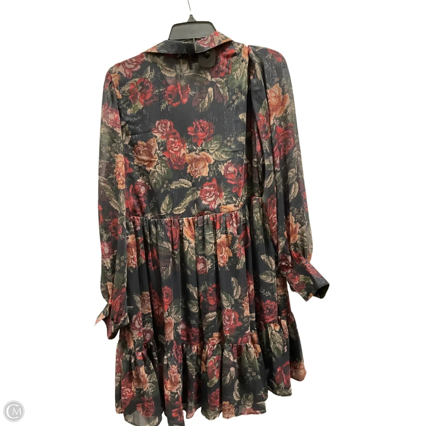Dress Casual Short By Clothes Mentor In Floral Print, Size: S