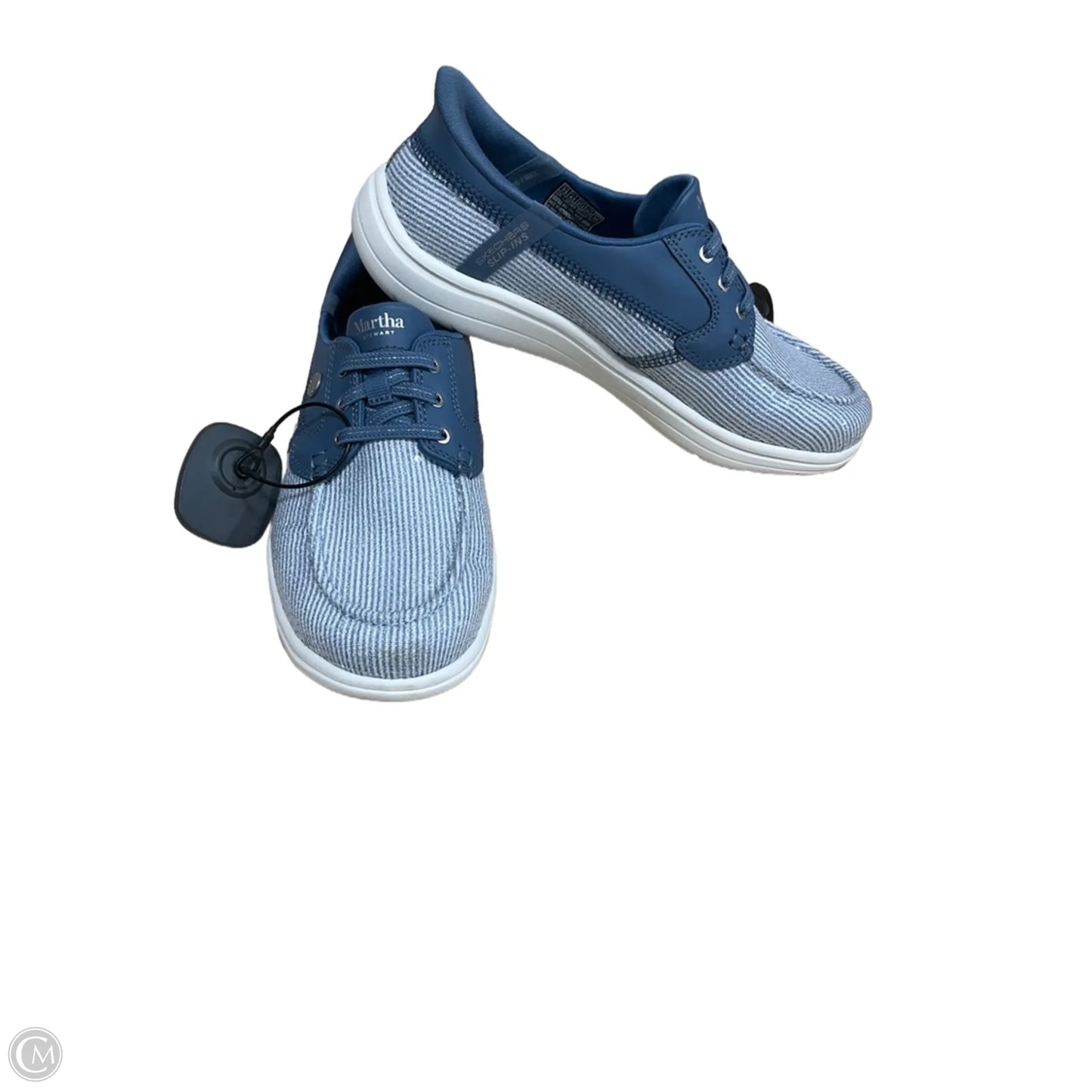 Shoes Flats By Skechers In Blue, Size: 7.5