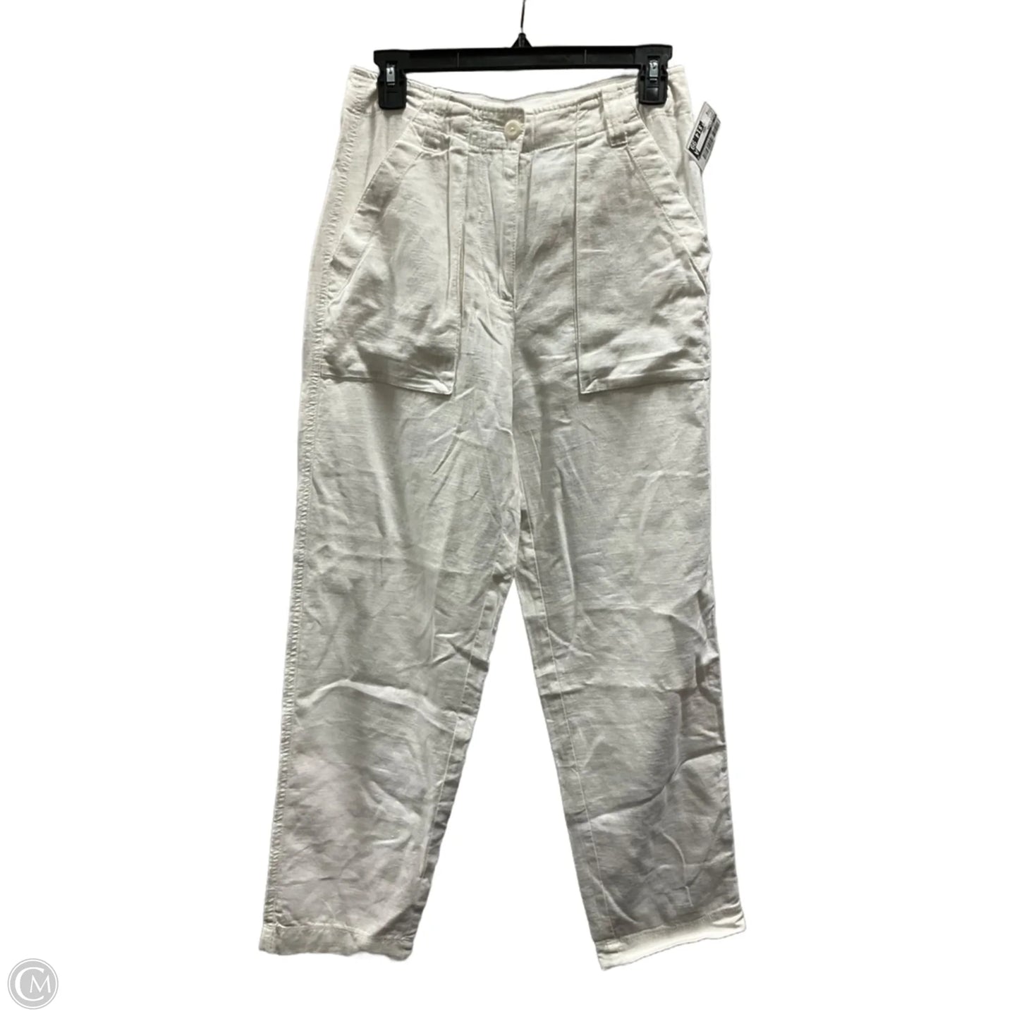Pants Linen By J. Crew In White, Size: 0