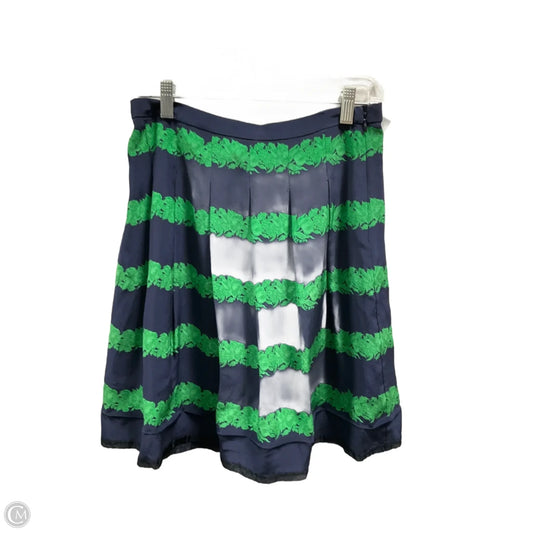 Skirt Mini & Short By J. Crew In Blue & Green, Size: 0