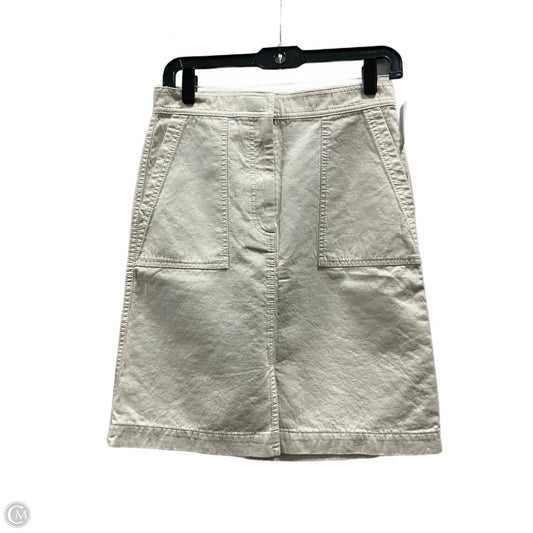 Skirt Mini & Short By J. Crew In Cream, Size: 0