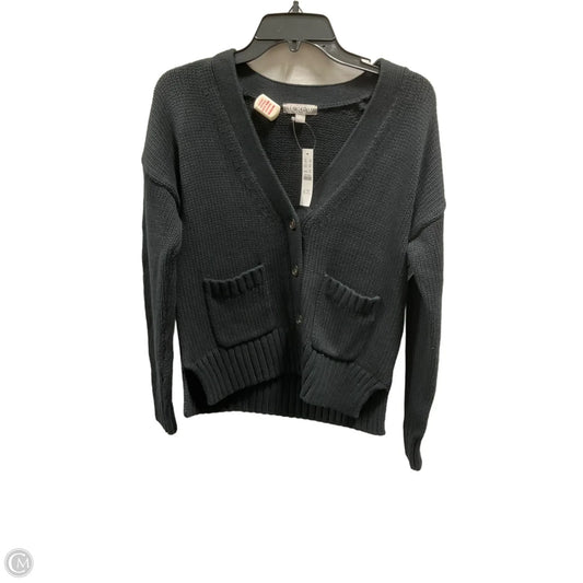 Sweater Cardigan By J. Crew In Black, Size: Xxs