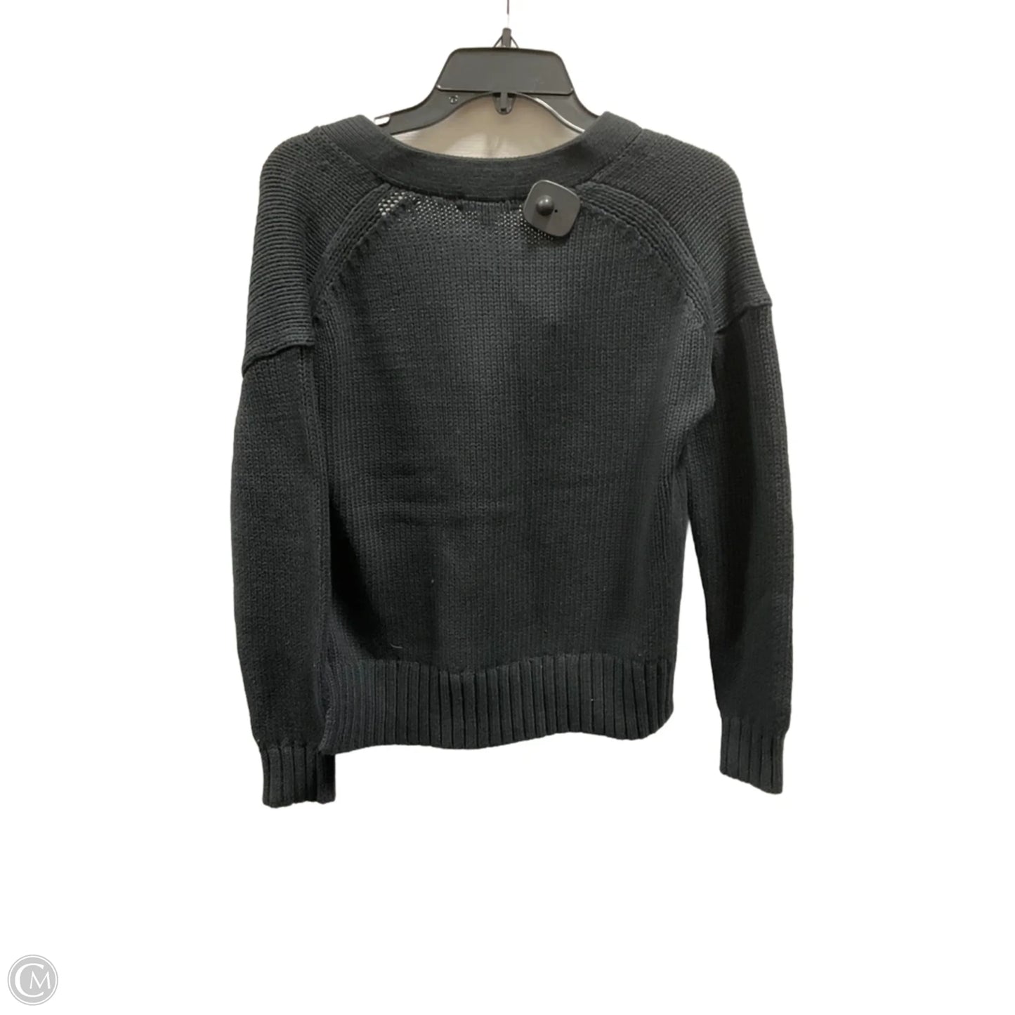 Sweater Cardigan By J. Crew In Black, Size: Xxs