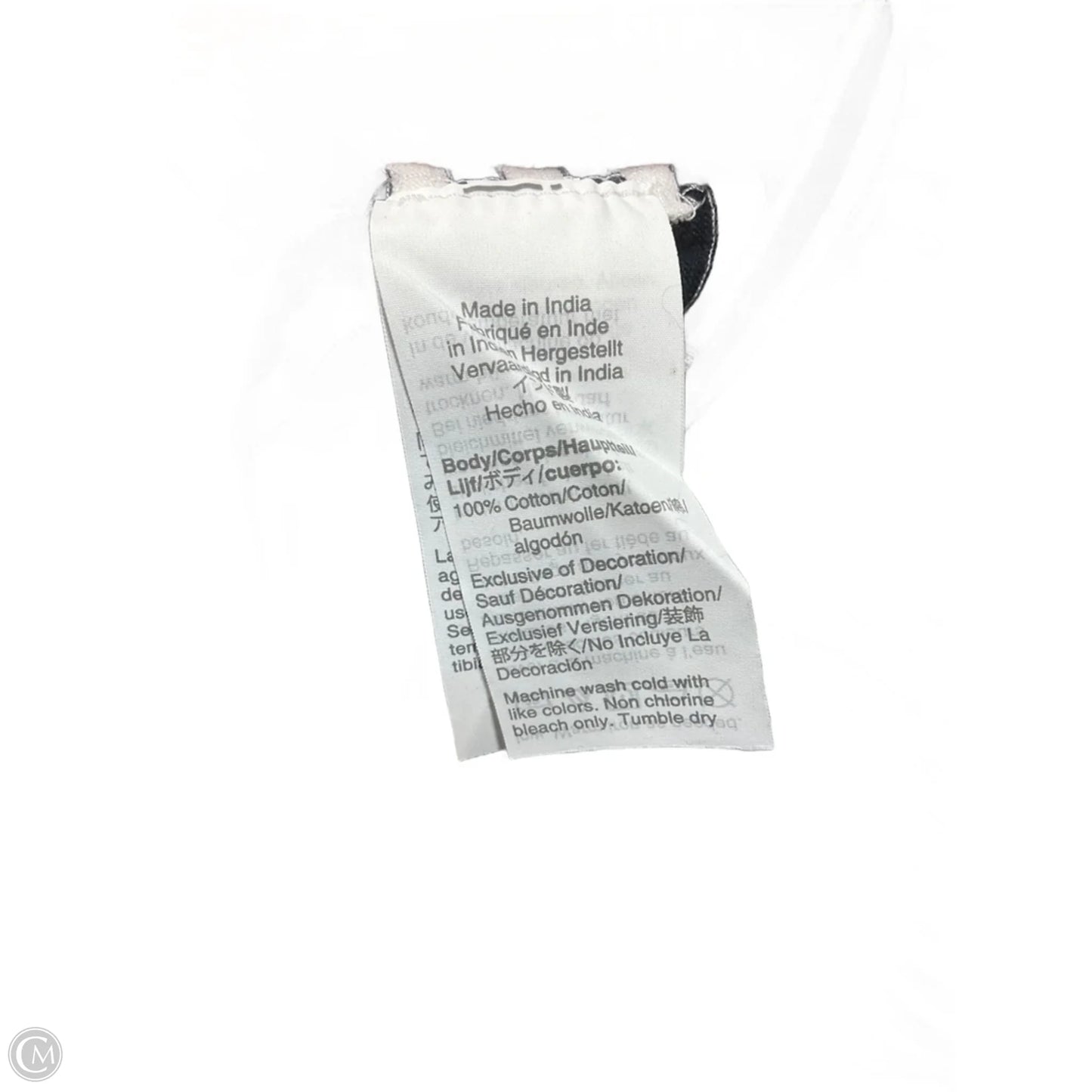 Top Short Sleeve By J. Crew In Blue & White, Size: S