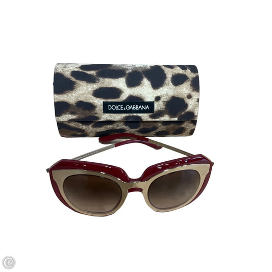 Sunglass Case Luxury Designer By Dolce And Gabbana