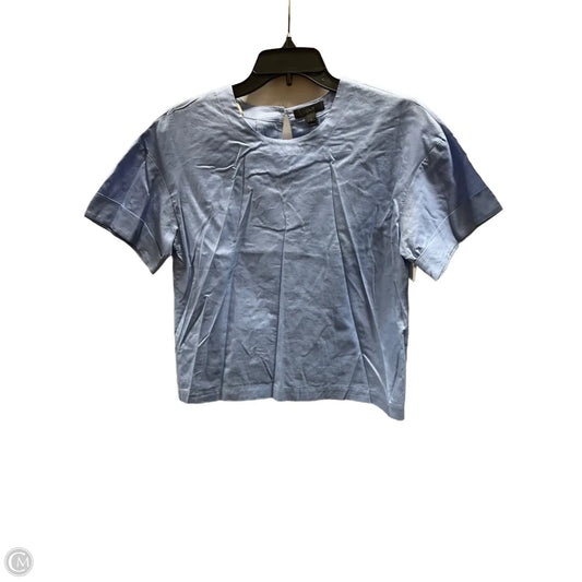 Top Short Sleeve Basic By J. Crew In Blue, Size: 0