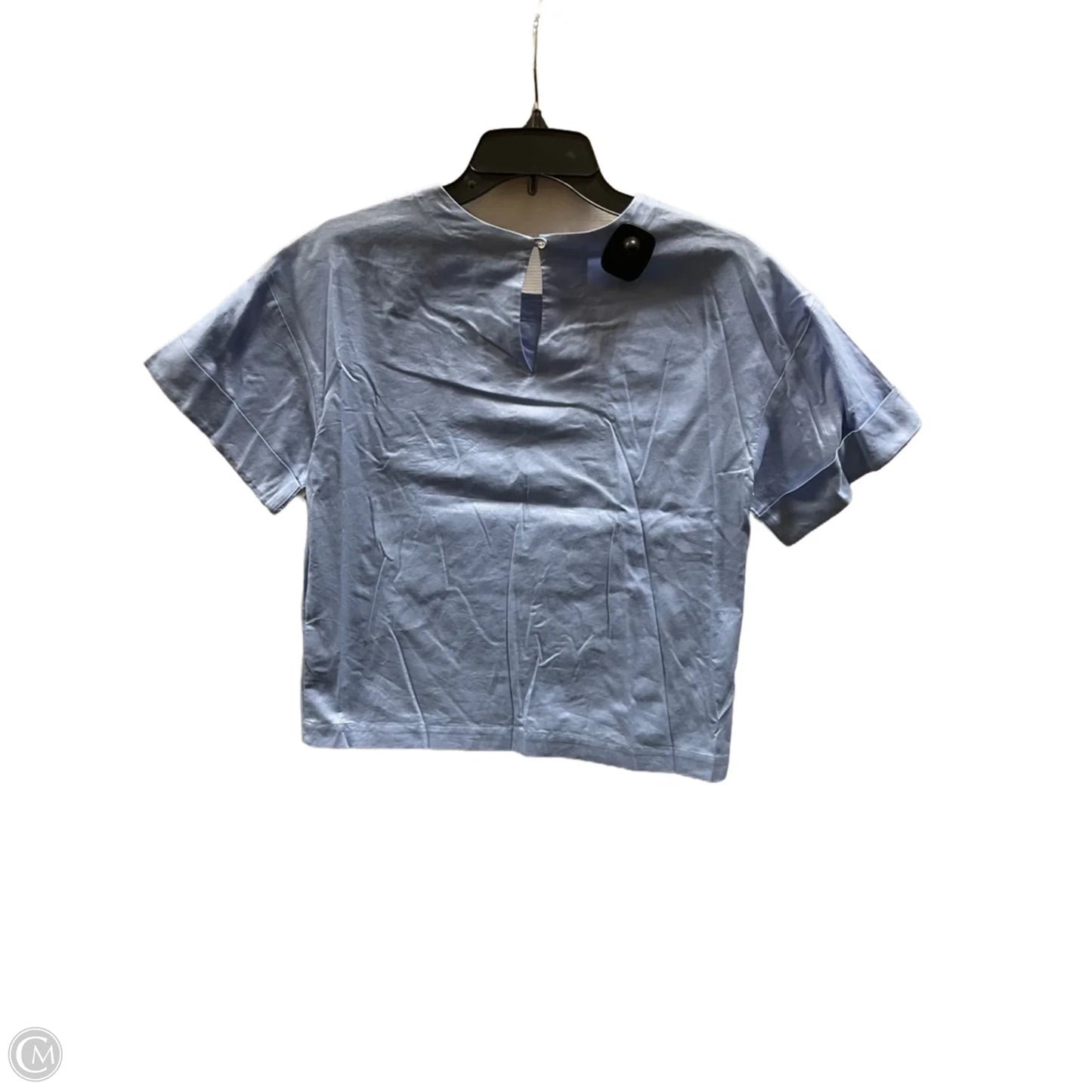 Top Short Sleeve Basic By J. Crew In Blue, Size: 0