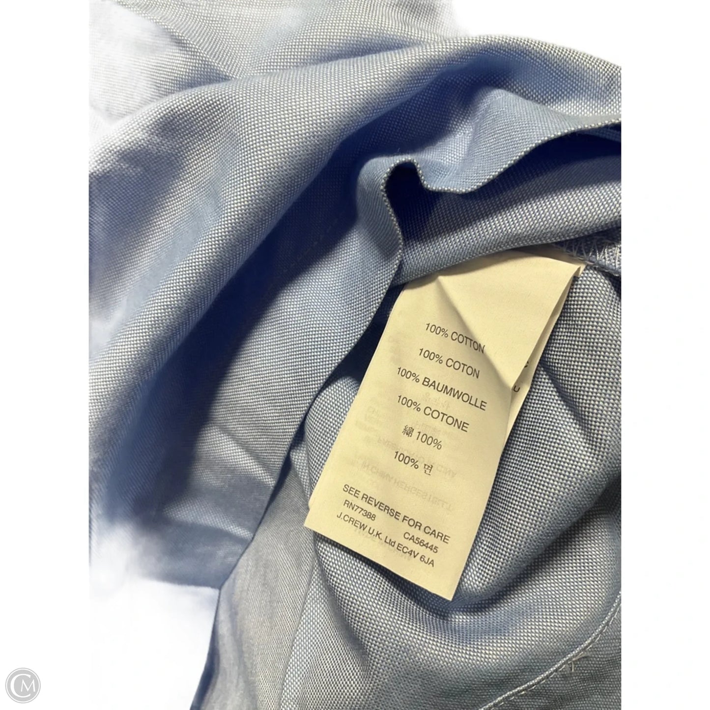 Top Short Sleeve Basic By J. Crew In Blue, Size: 0