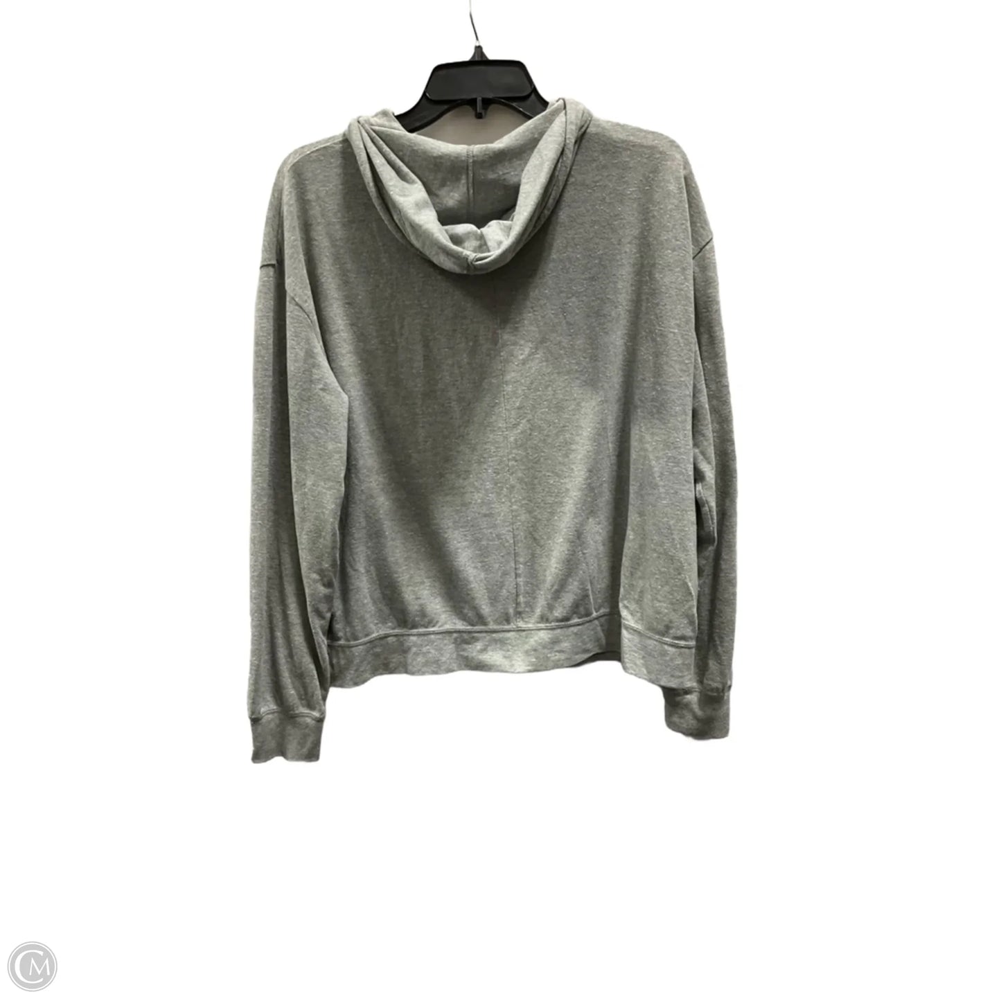 Athletic Jacket By Nike In Grey, Size: Xl