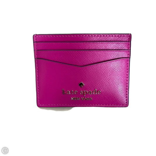 Id/card Holder Designer By Kate Spade, Size: Small