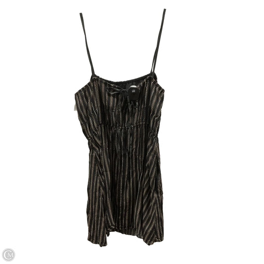 Dress Casual Short By Madewell In Black & Tan, Size: L