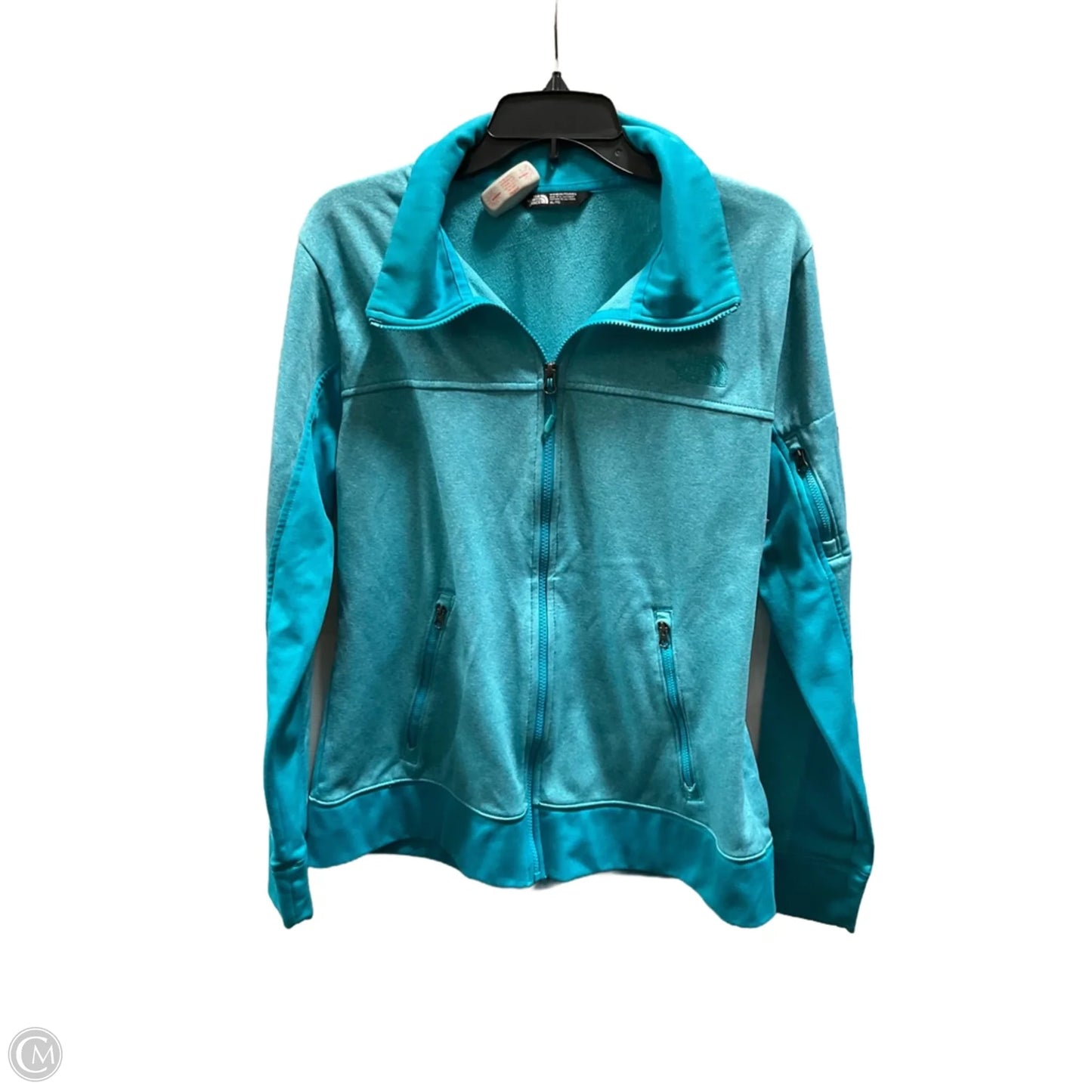 Athletic Jacket By The North Face In Blue, Size: Xl