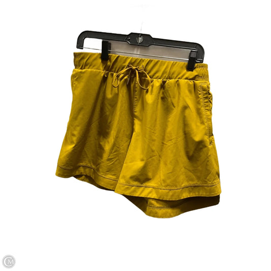 Athletic Shorts By Calia In Yellow, Size: Xl
