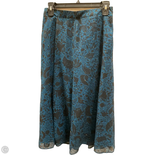 Skirt Maxi By Ann Taylor In Blue, Size: 0