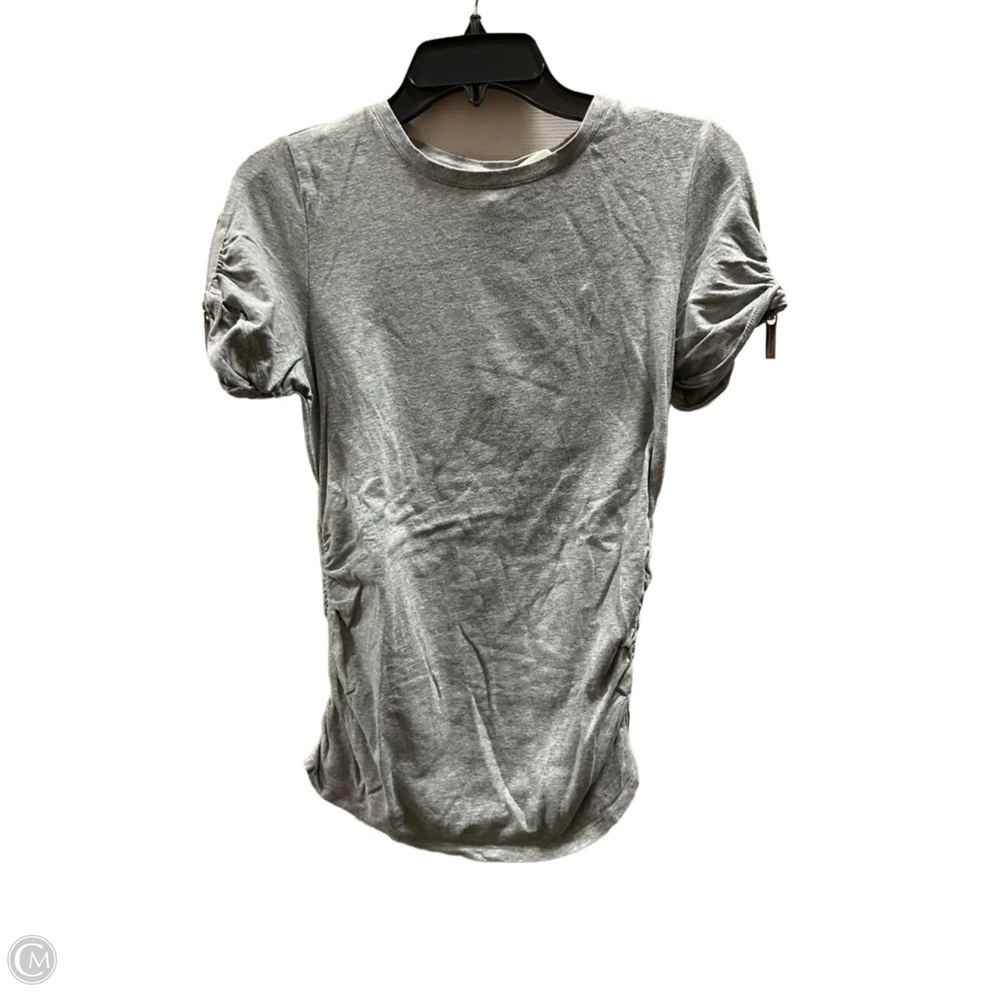 Top Short Sleeve By Michael By Michael Kors In Grey, Size: S