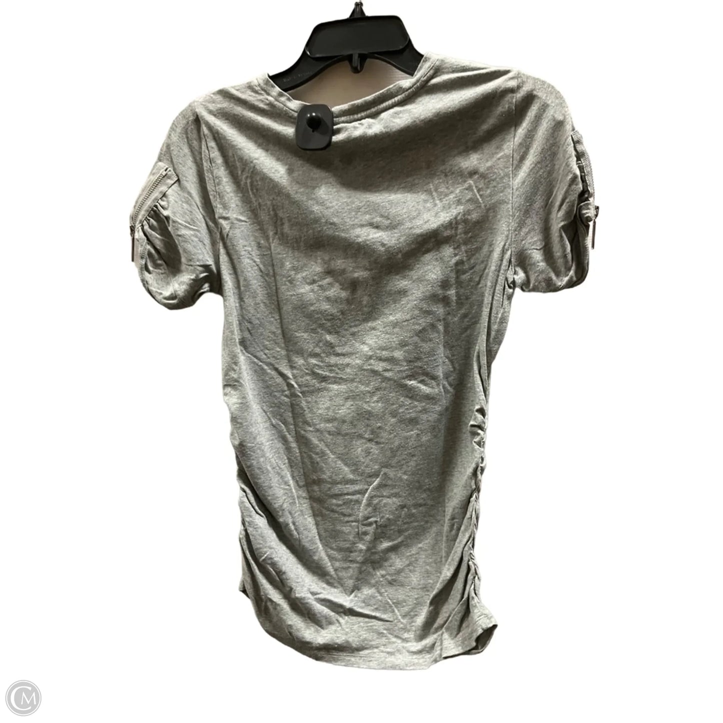 Top Short Sleeve By Michael By Michael Kors In Grey, Size: S