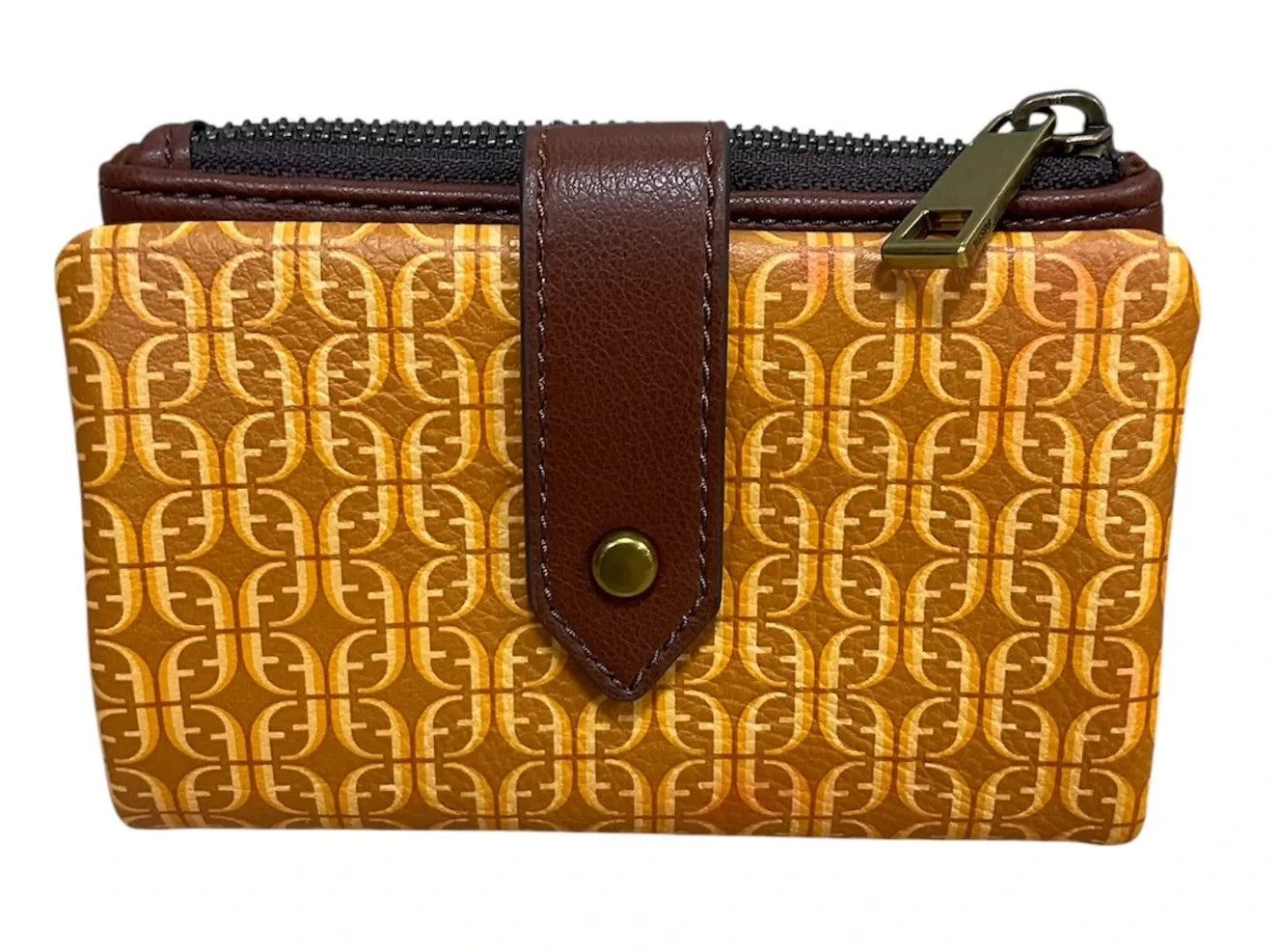 Wallet Leather By Fossil, Size: Small