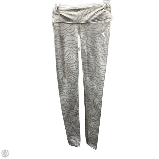 Athletic Leggings By Alo In Grey, Size: Xs