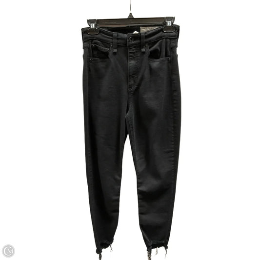 Jeans Straight By Rag And Bone In Black, Size: 2