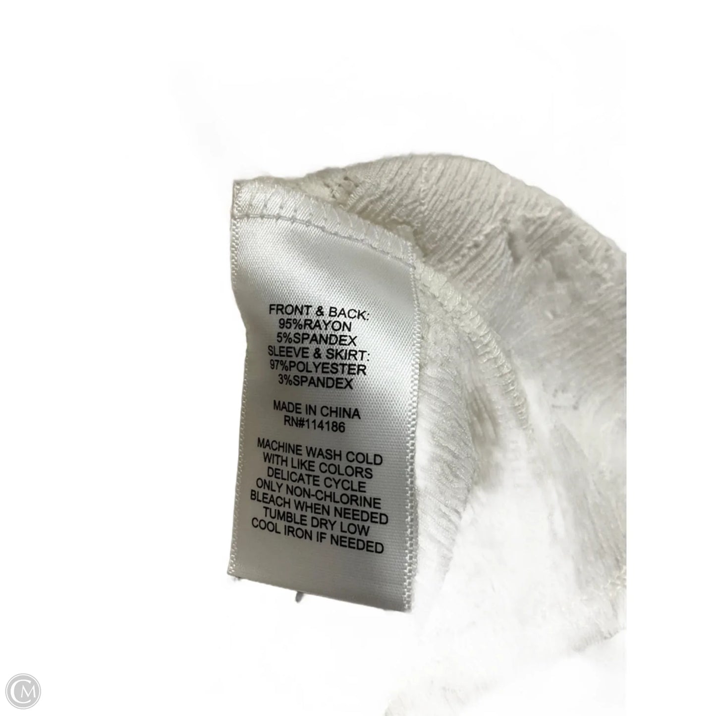Top Long Sleeve Basic By Frye And Co In Cream, Size: Xl