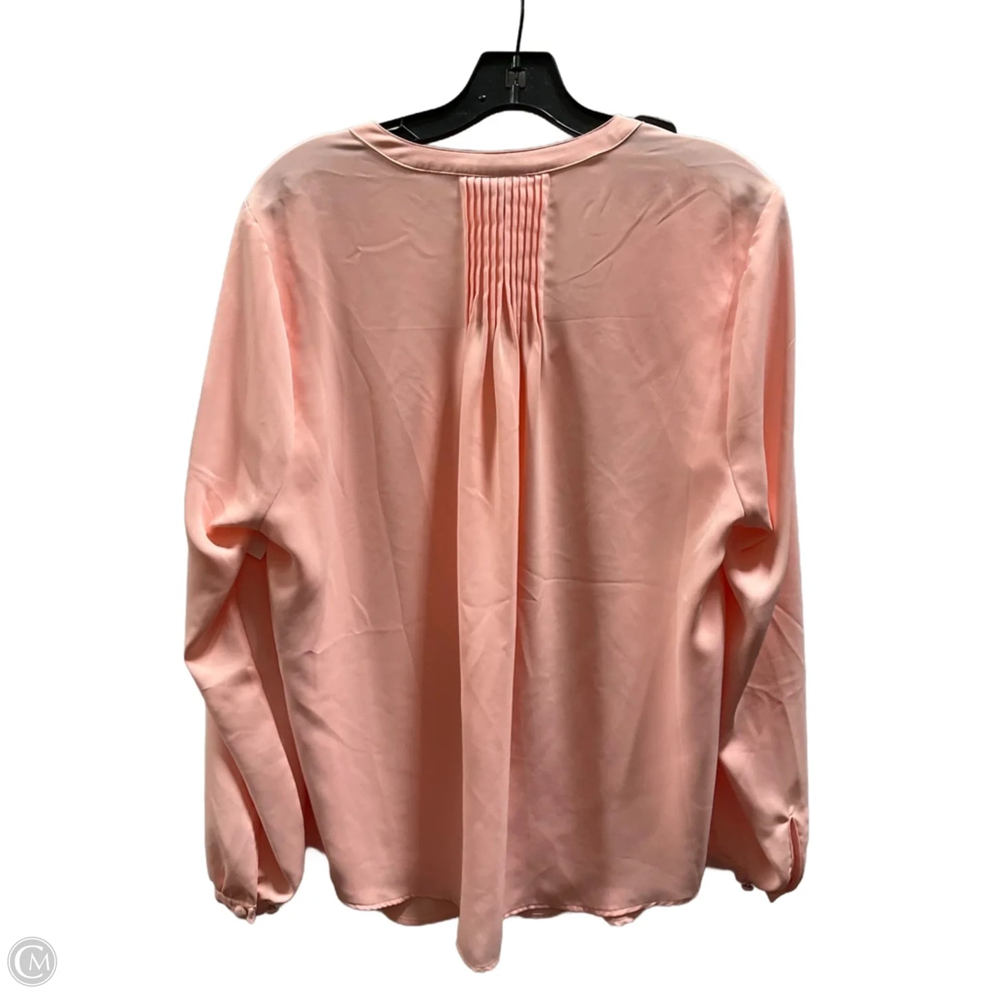 Top Long Sleeve By Torrid In Orange, Size: Xl