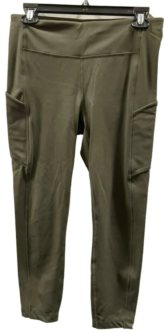 Athletic Leggings By Lululemon In Green, Size: 8