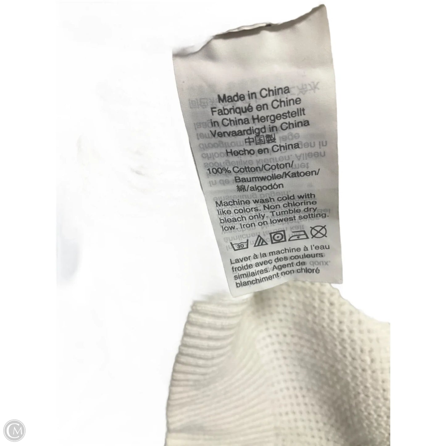 Top Long Sleeve Basic By J. Crew In White, Size: M