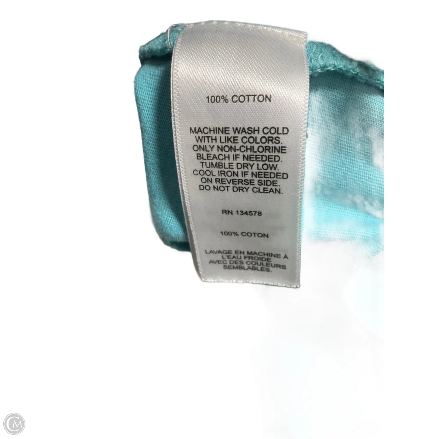 Top Long Sleeve Basic By Vineyard Vines In Green, Size: S