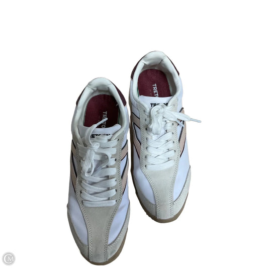 Shoes Athletic By Tretorn In Red & White, Size: 7.5
