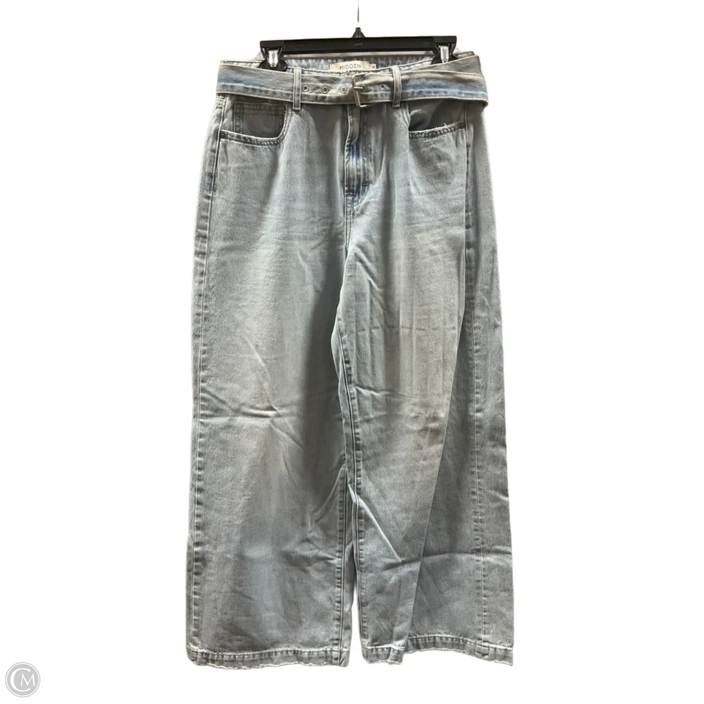 Jeans Wide Leg By Hidden In Blue Denim, Size: 6