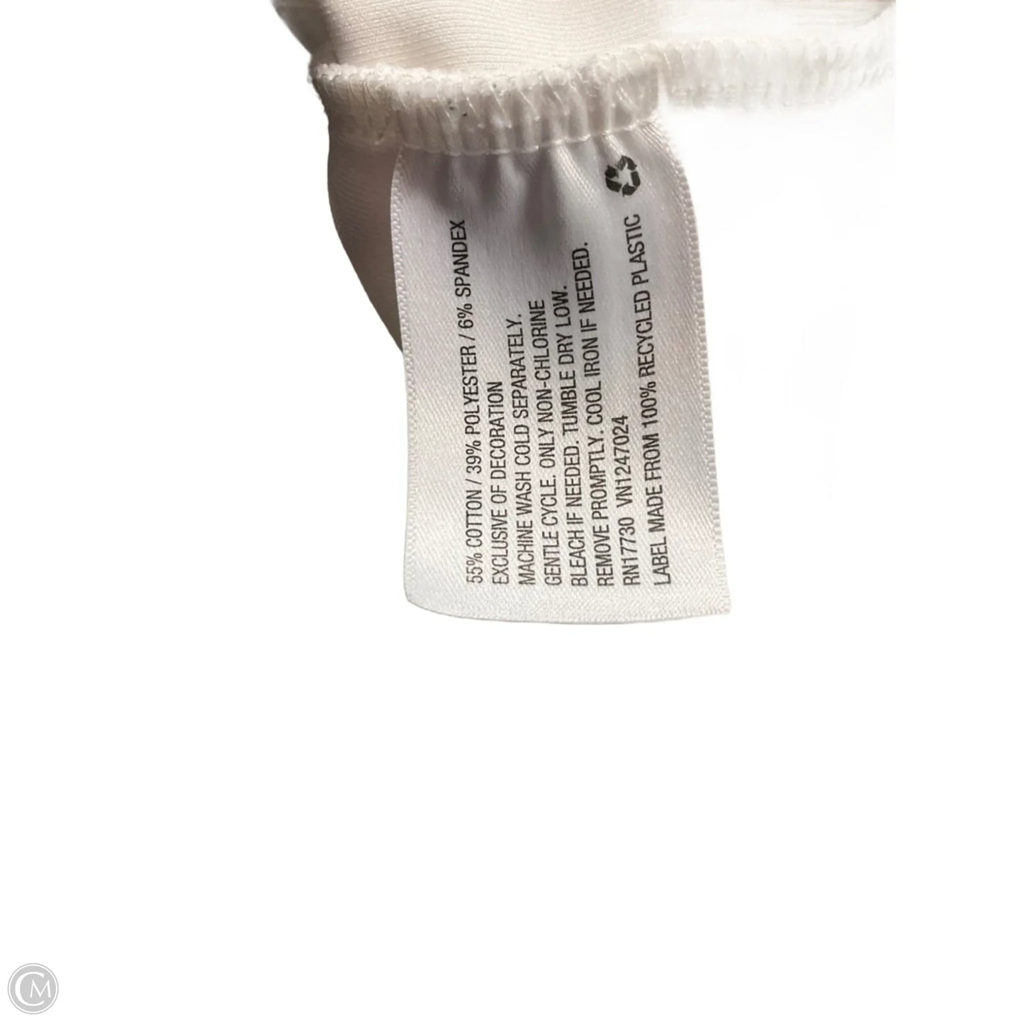 Top Long Sleeve Basic By Target-designer In Cream, Size: L