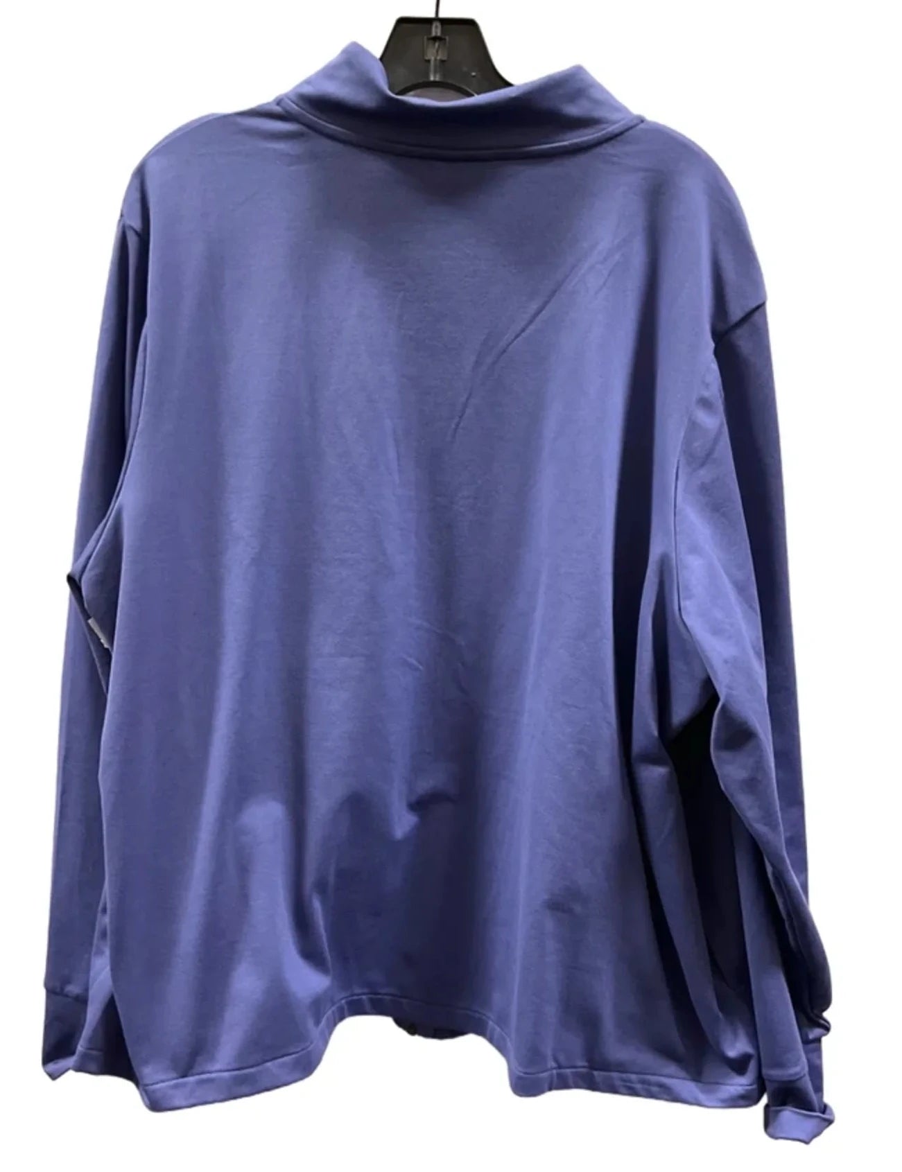 Athletic Jacket By Puma In Blue, Size: 3x