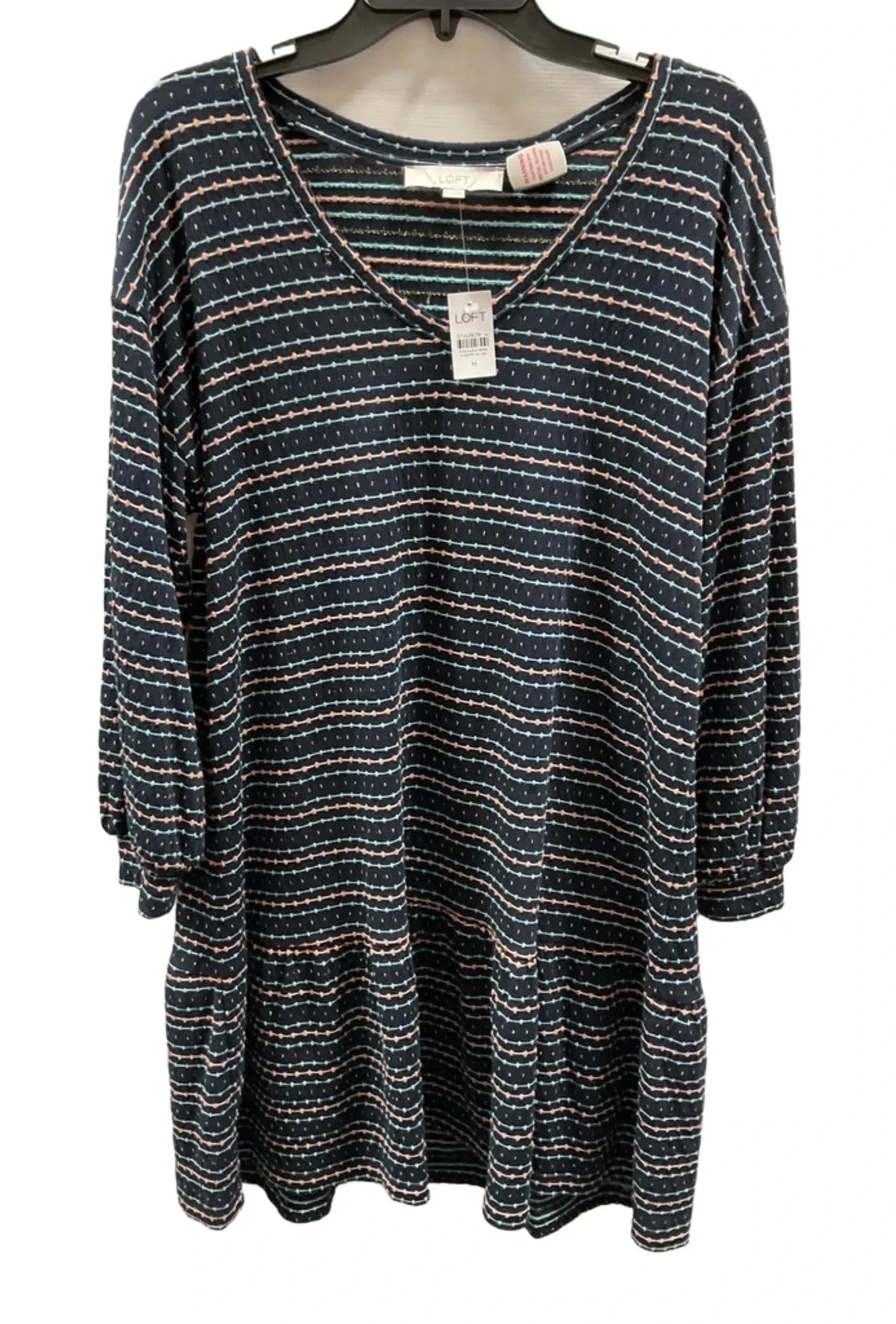 Dress Casual Short By Loft In Navy, Size: M