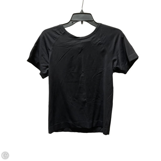Athletic Top Short Sleeve By Mondetta In Black, Size: L