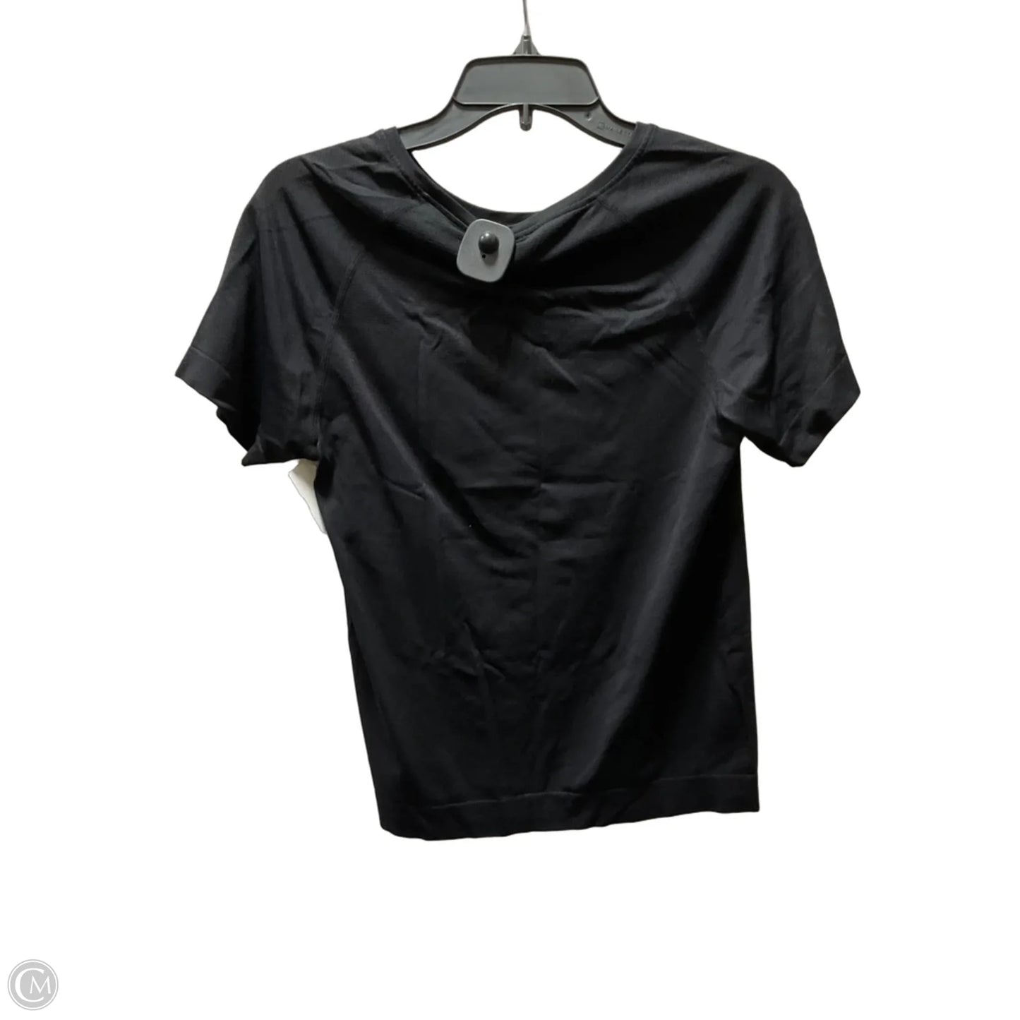 Athletic Top Short Sleeve By Mondetta In Black, Size: L