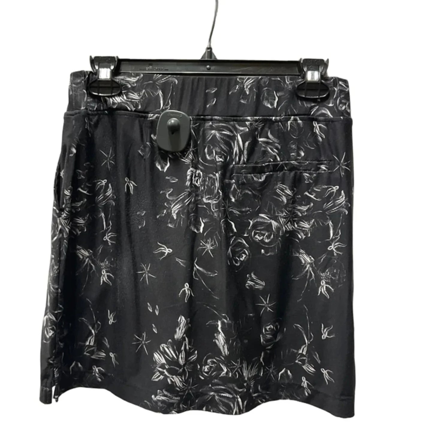 Athletic Skort By Kyodan In Black & White, Size: Sp