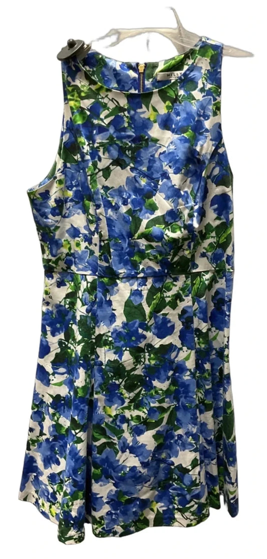 Dress Designer By Milly In Floral Print, Size: 10
