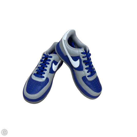Shoes Athletic By Nike In Blue & Grey, Size: 7