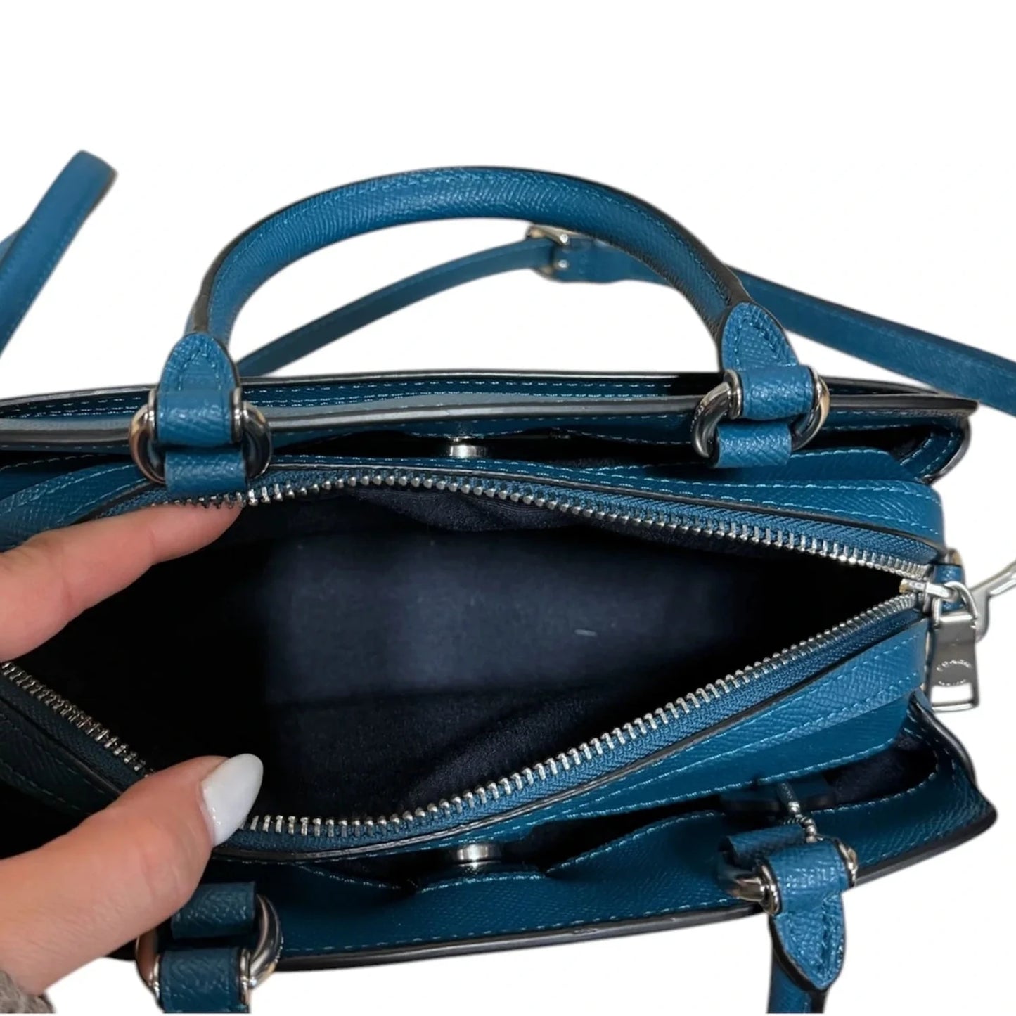 Handbag Designer By Coach, Size: Medium