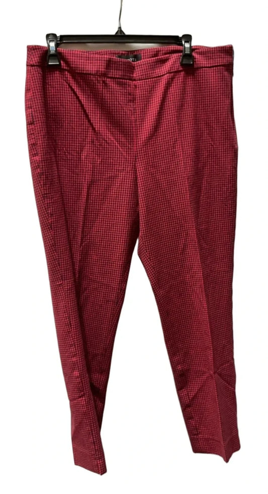 Pants Dress By Talbots In Checkered Pattern, Size: 12