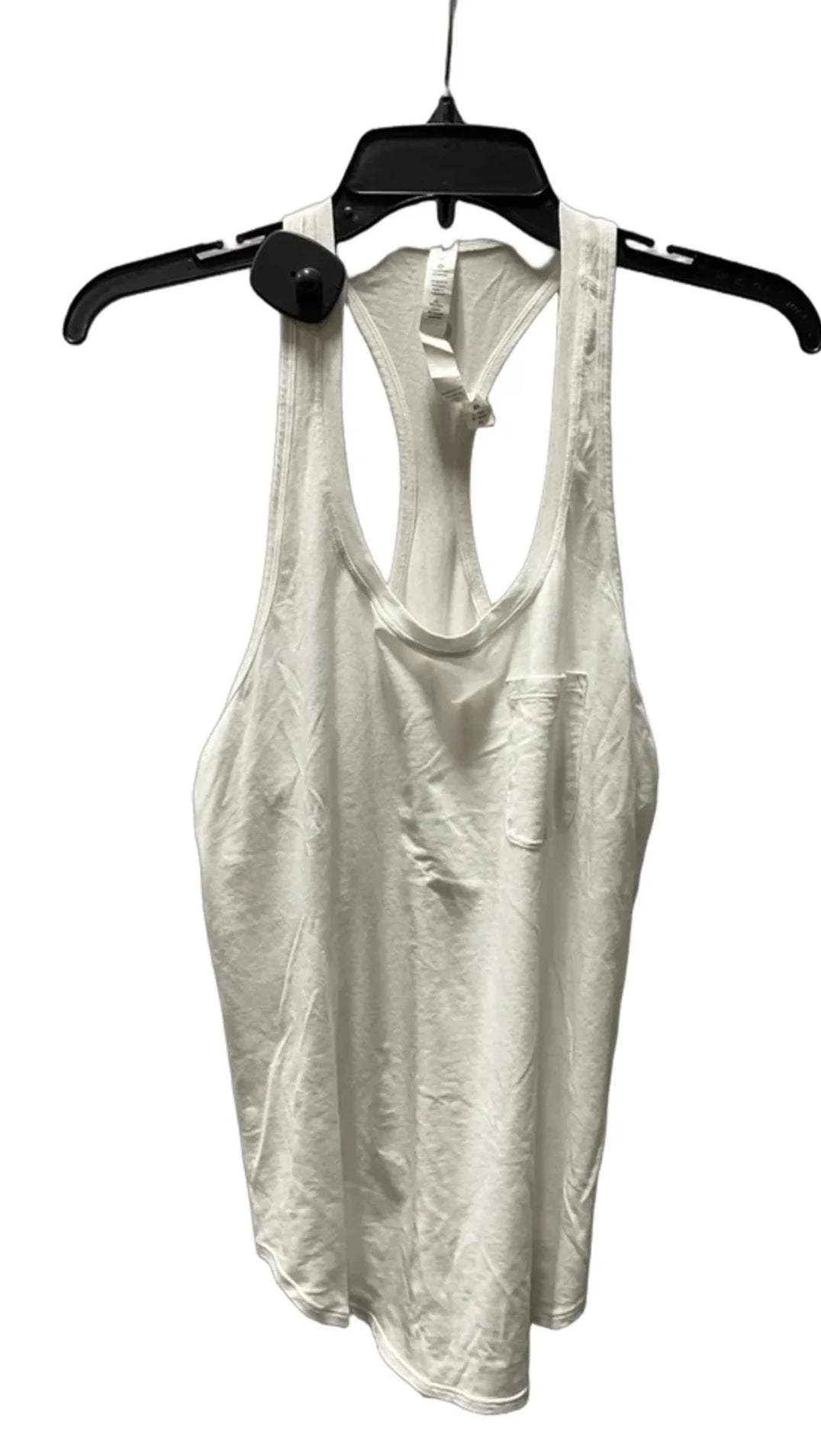 Athletic Tank Top By Lululemon In White, Size: 8